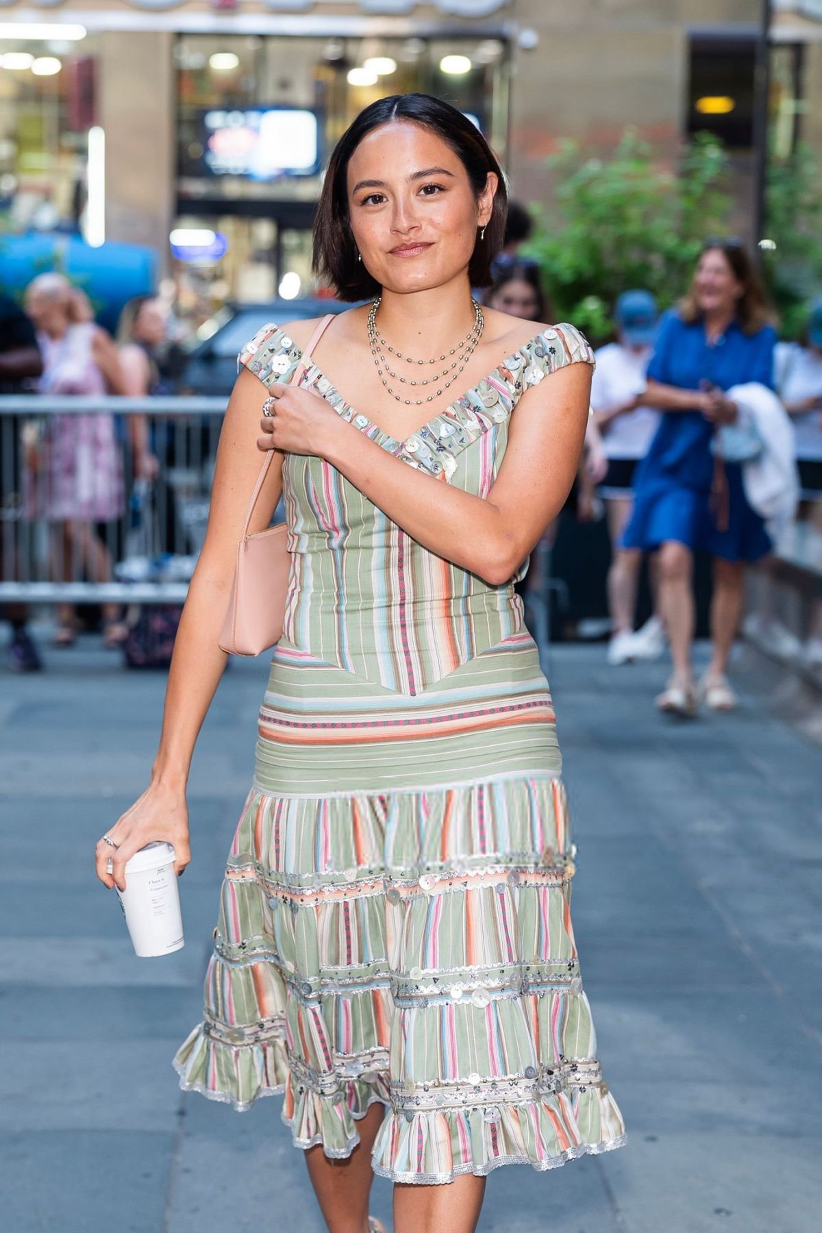 Chase Sui Wonders outside NBC Studios NYC
