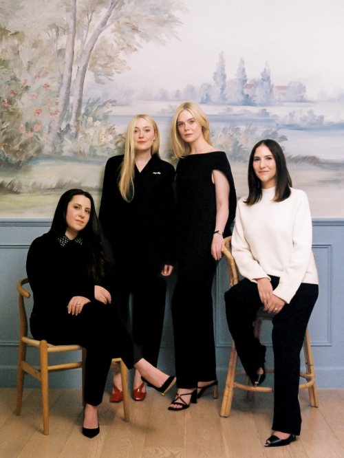Dakota and Elle Fanning for Lewellen Pictures, March 2025 2