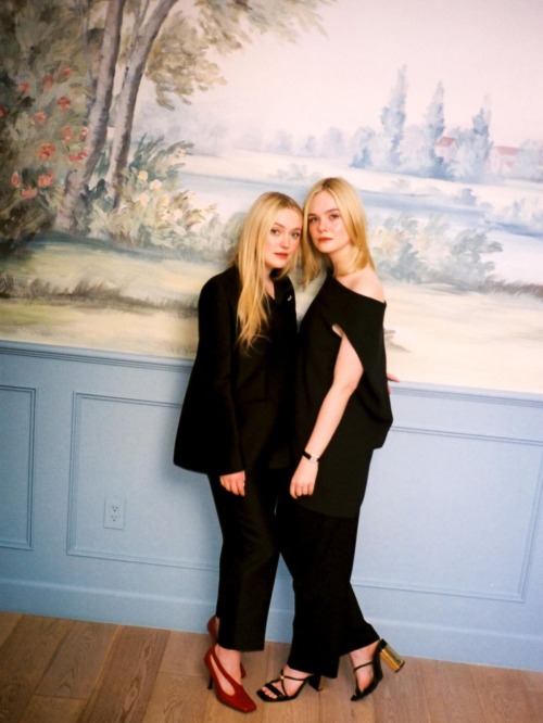 Dakota and Elle Fanning for Lewellen Pictures, March 2025 5