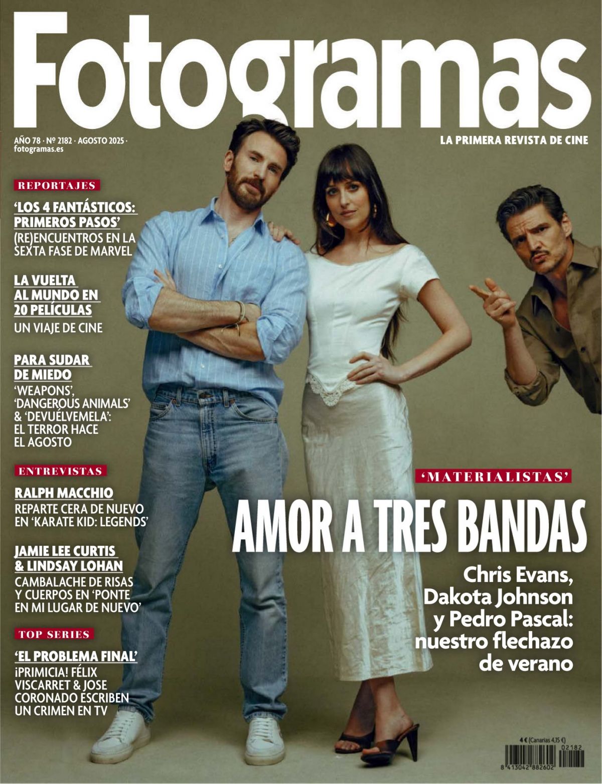 Dakota Johnson Fotogramas Magazine Cover August 2025