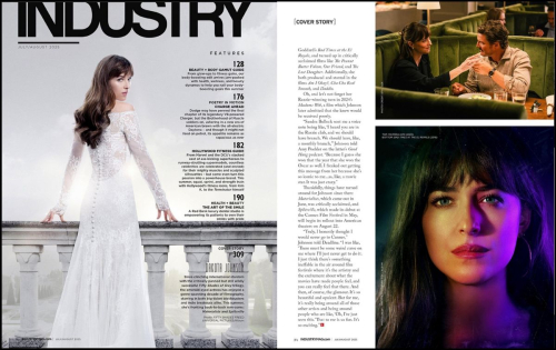 Dakota Johnson in Industry NJ magazine, Aug 2025 1
