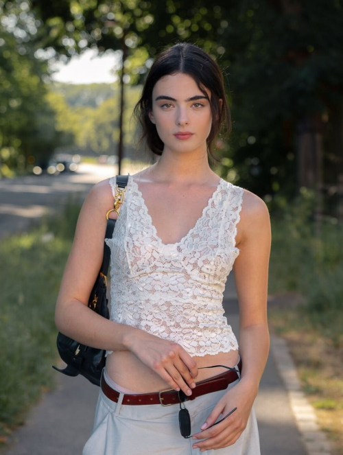 Deva Cassel at Jacquemus Paris Show, June 2025