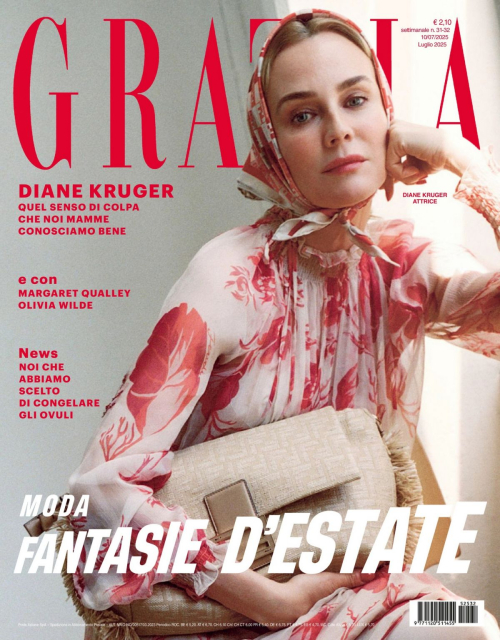 Diane Kruger in Grazia Italy, July 2025
