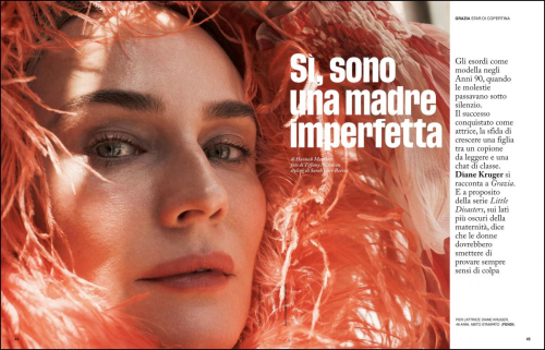 Diane Kruger in Grazia Italy, July 2025 2