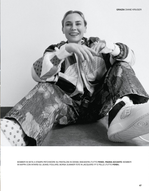 Diane Kruger in Grazia Italy, July 2025 8