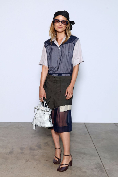Dianna Agron at Maison Margiela PFW Show, Jul 2025