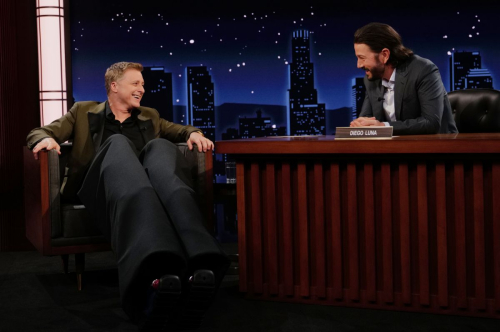 Diego Luna Returns on Jimmy Kimmel Live Interview, June 2025 8
