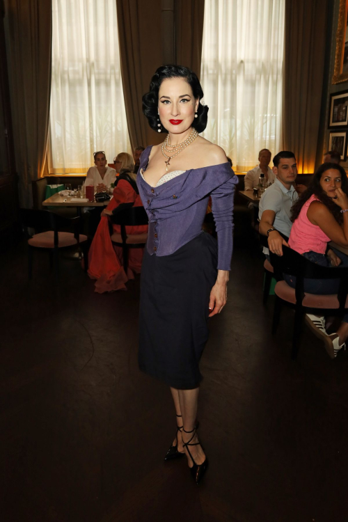 Dita Von Teese at Pride Brunch London, July 2025 3