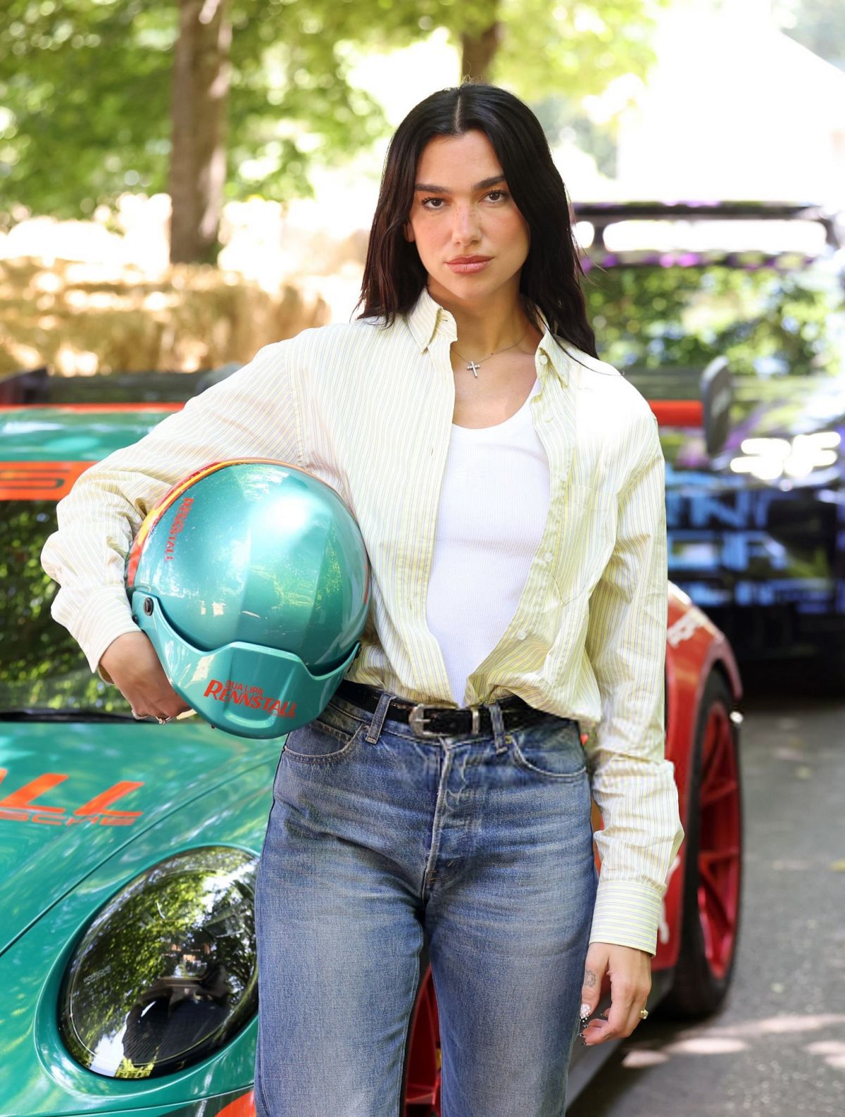 Dua Lipa at Goodwood Festival of Speed, July 2025