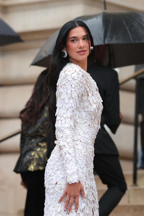 Dua Lipa at Schiaparelli show Paris Fashion Week, July 2025 1