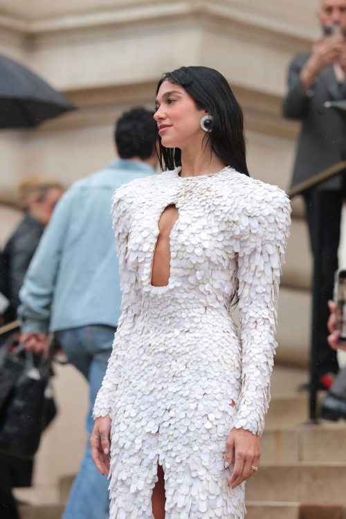Dua Lipa at Schiaparelli show Paris Fashion Week, July 2025 2