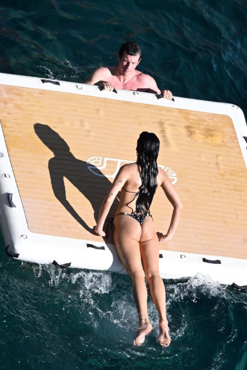 Dua Lipa in Bikini with Callum Turner in Amalfi, June 2025 11