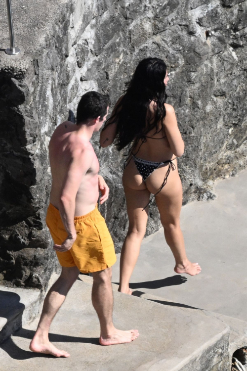 Dua Lipa in Bikini with Callum Turner in Amalfi, June 2025 2