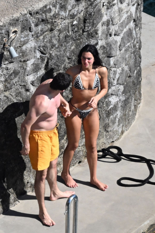 Dua Lipa in Bikini with Callum Turner in Amalfi, June 2025 3