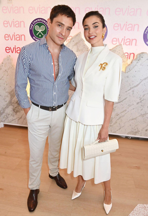 Ed Westwick at Wimbledon Day 11 Match, July 2025 5