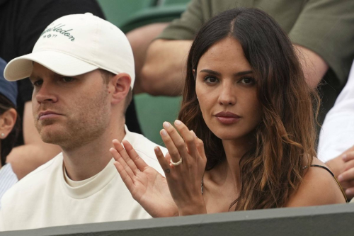 Eiza Gonzalez at Wimbledon tennis London, July 2025 1