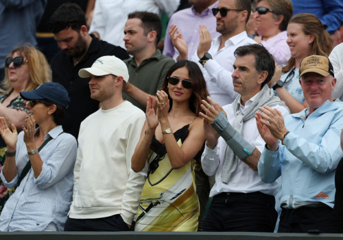 Eiza Gonzalez at Wimbledon tennis London, July 2025 3