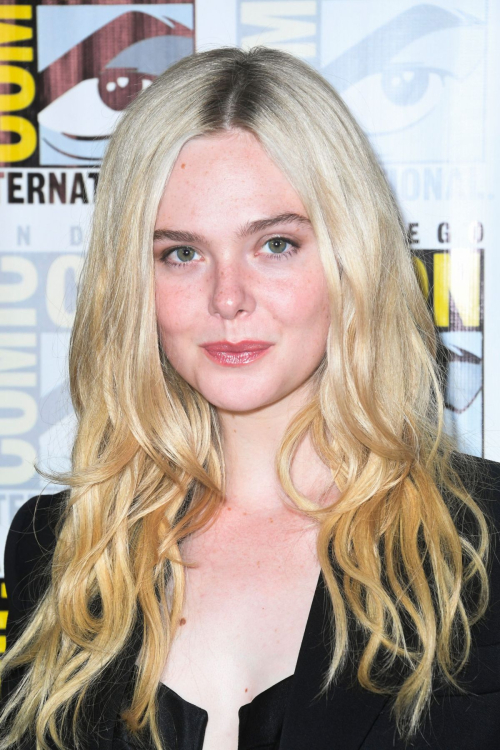 Elle Fanning at Predator Panel Comic-Con July 2025 3