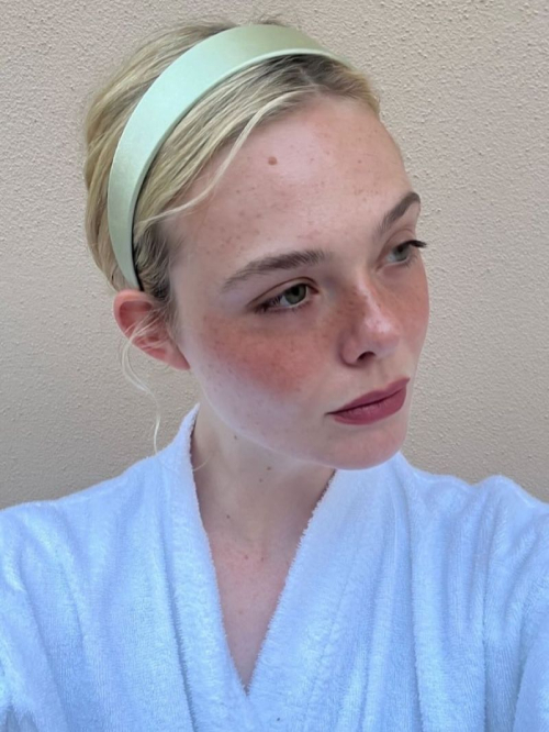 Elle Fanning Soft Glam Instagram Pics, July 2025 3