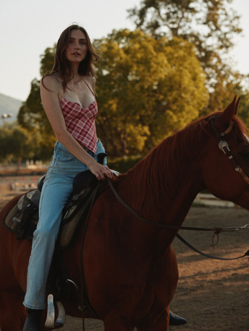 Emily Hall at Glam Summer Photoshoot, July 2025 5