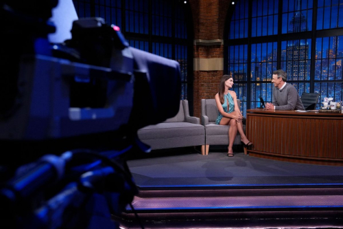 Emily Ratajkowski at Late Night With Seth Meyers, July 2025 3