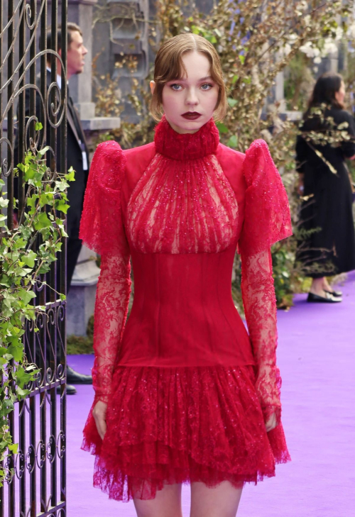 Emma Myers at Wednesday Season 2 premiere, July 2025