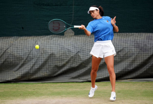 Emma Raducanu at Wimbledon Practice, July 2025 1
