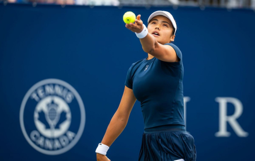 Emma Raducanu second round at WTA Montreal, July 2025