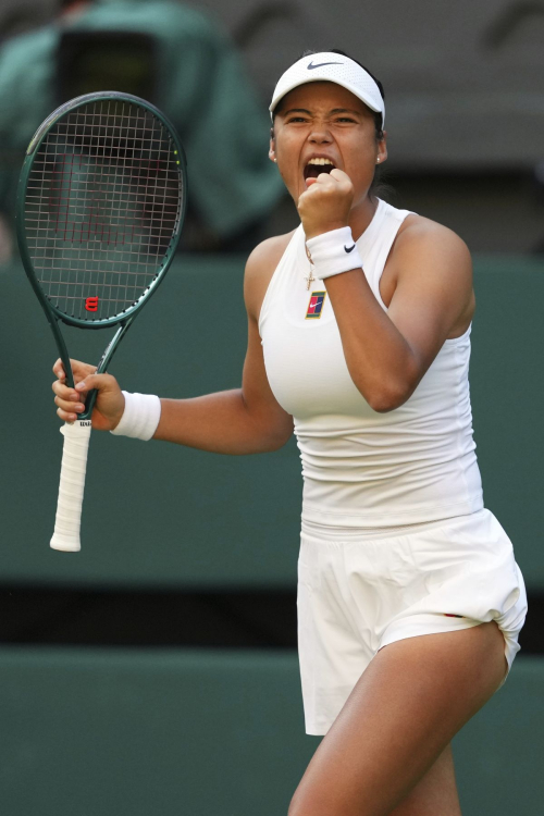 Emma Raducanu Wins at Wimbledon Second Round, July 2025