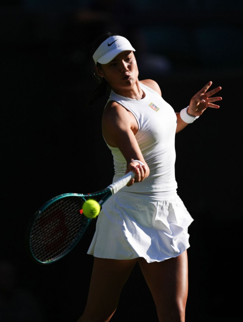 Emma Raducanu Wins First Round at Wimbledon, June 2025 9