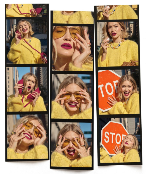 Gigi Hadid in Maybelline Matte Ink Campaign, 2025 2