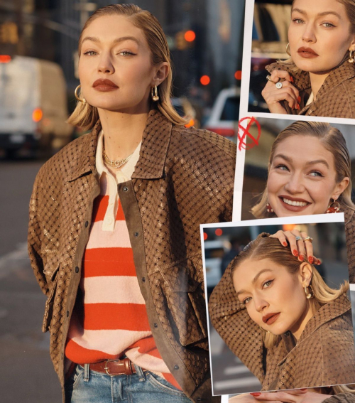 Gigi Hadid in Maybelline Matte Ink Campaign, 2025 3
