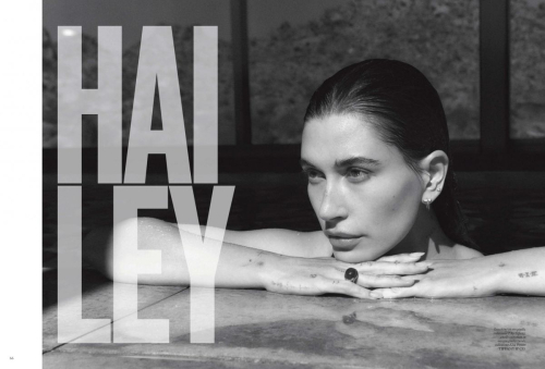 Hailey Bieber Vogue Italy Cover August 2025 13