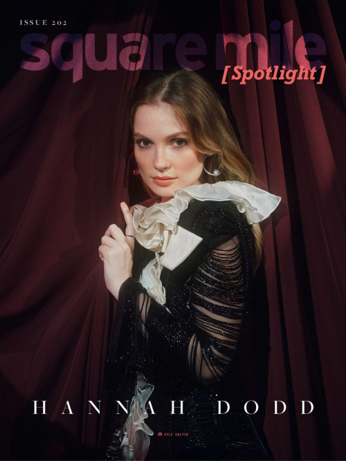 Hannah Dodd on Square Mile cover, 2025 Issue 202