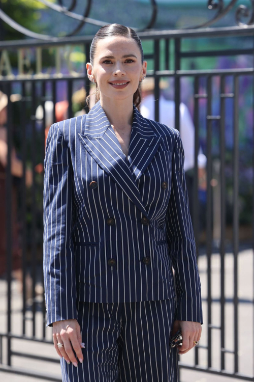 Hayley Atwell at Wimbledon Day 13 Match, July 2025 6