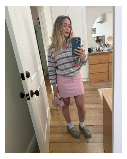 Hilary Duff Relaxed Instagram Post, July 2025