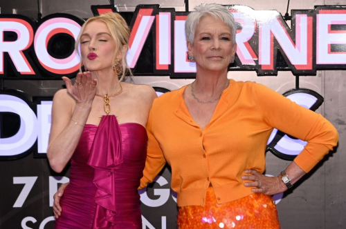 Jamie Lee Curtis and Lindsay Lohan at Freakier Friday July 2025 3