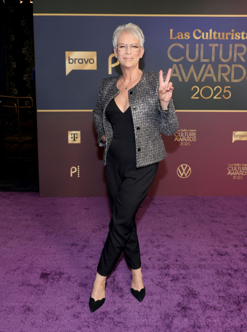 Jamie Lee Curtis at Las Culturistas Awards, July 4