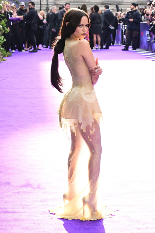 Jenna Ortega at Wednesday Season 2 premiere London, July 2025