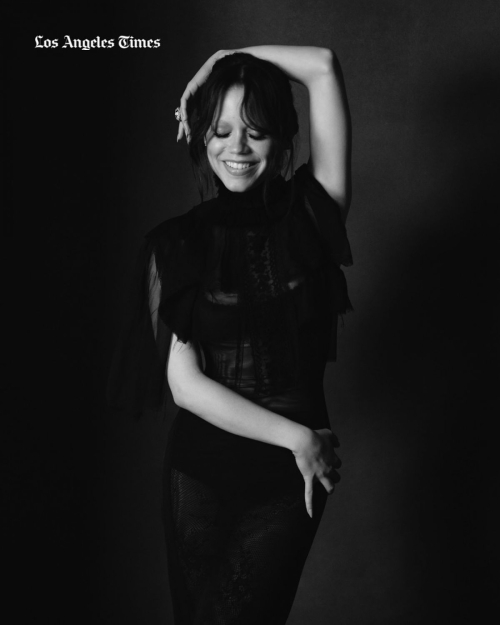 Jenna Ortega stylish for LA Times feature, July 2025 1