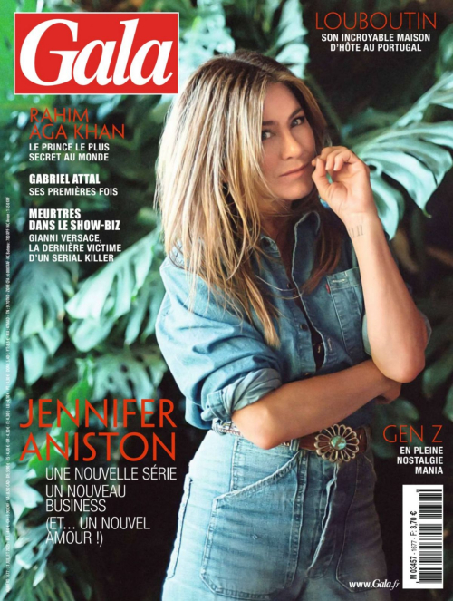 Jennifer Aniston in Gala France editorial, July 2025