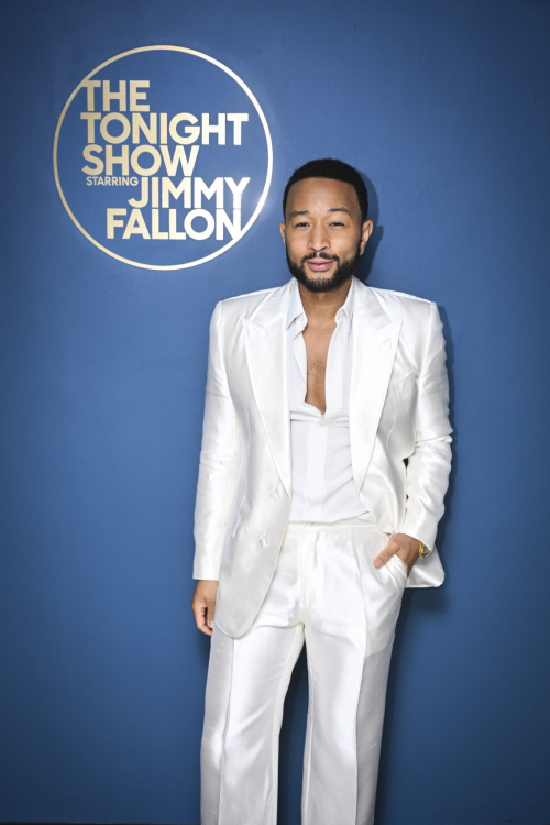John Legend on Tonight Show Starring Jimmy Fallon, March 2025 1
