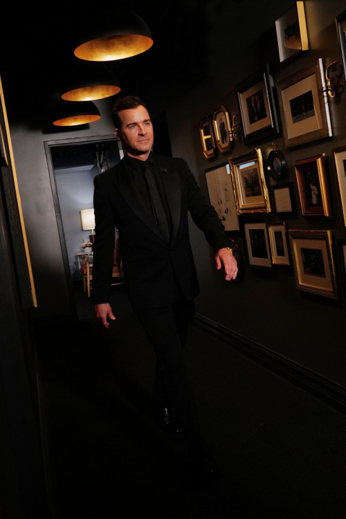 Justin Theroux on Jimmy Kimmel Live, February 2025