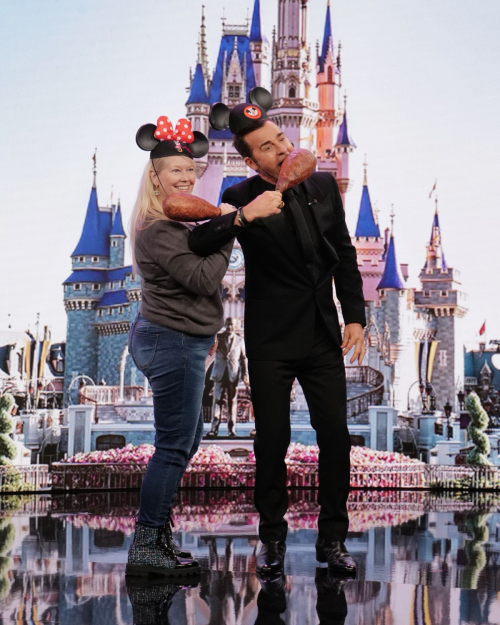 Justin Theroux on Jimmy Kimmel Live, February 2025 3