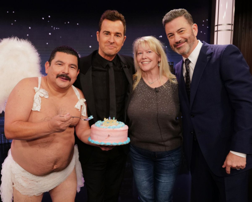 Justin Theroux on Jimmy Kimmel Live, February 2025 4