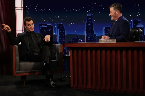 Justin Theroux on Jimmy Kimmel Live, February 2025 6