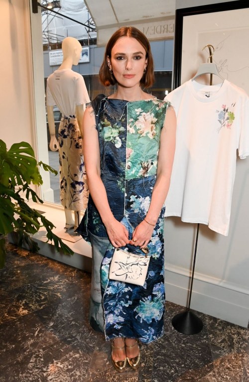 Keira Knightley at Erdem Pride cocktail, July 2025