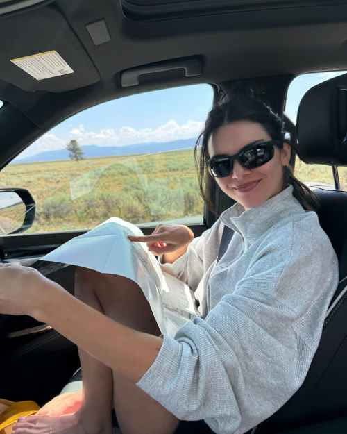 Kendall Jenner Adanola Activewear Shoot Summer 2025 3