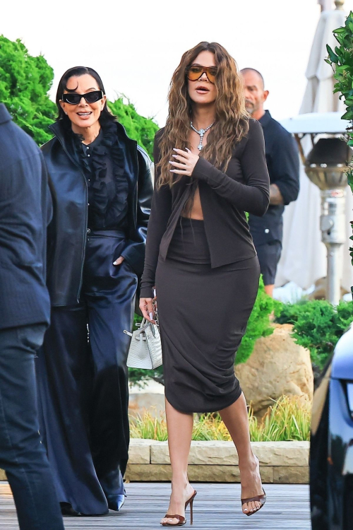 Khloe Kardashian at Nobu Malibu Dinner Outing, July 2025 2