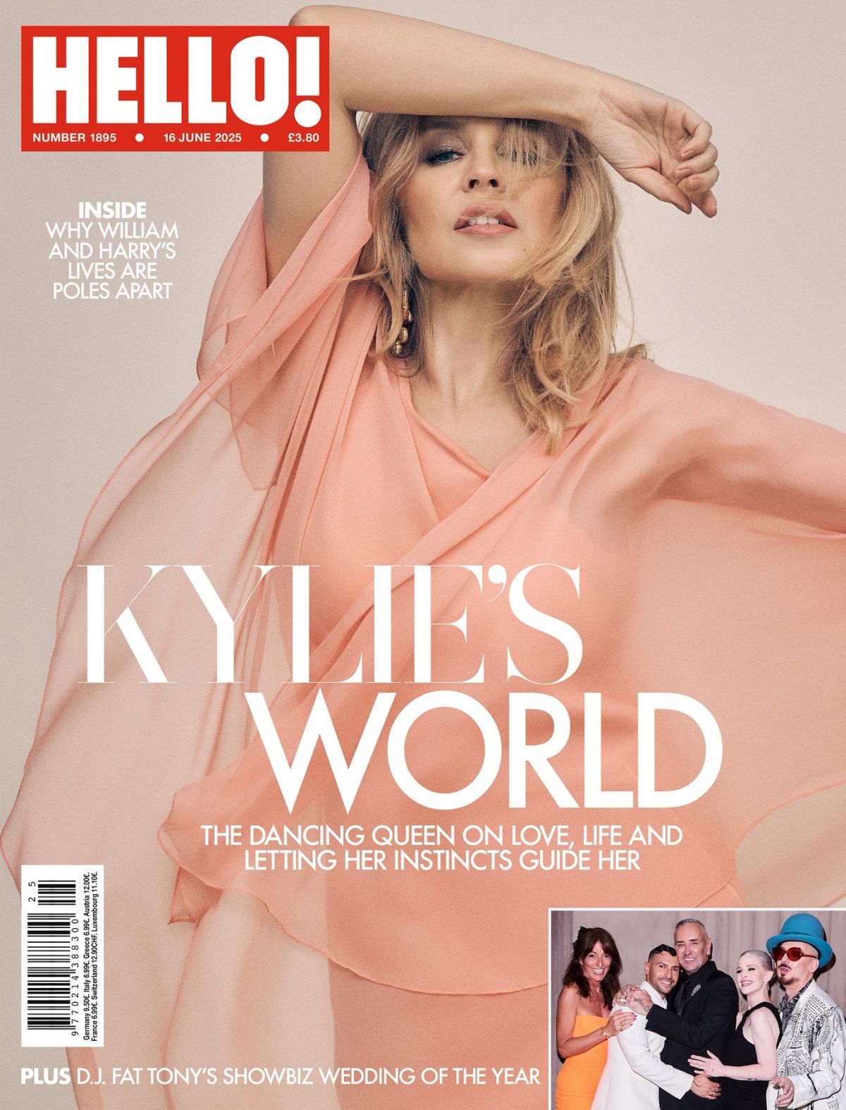 Kylie Minogue for Hello Magazine Editorial, June 2025